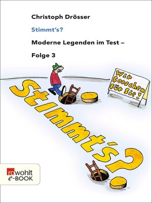 cover image of Stimmt's? Moderne Legenden im Test 3